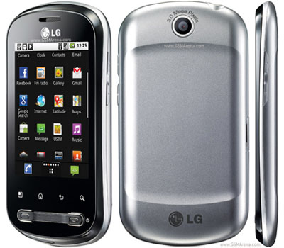 LG P350 Optimus 
