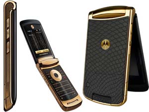 Motorola Razr V8 luxury edition