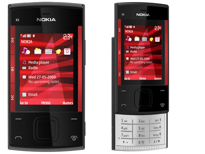 Nokia X3 aanbiedingen met abonnement of los